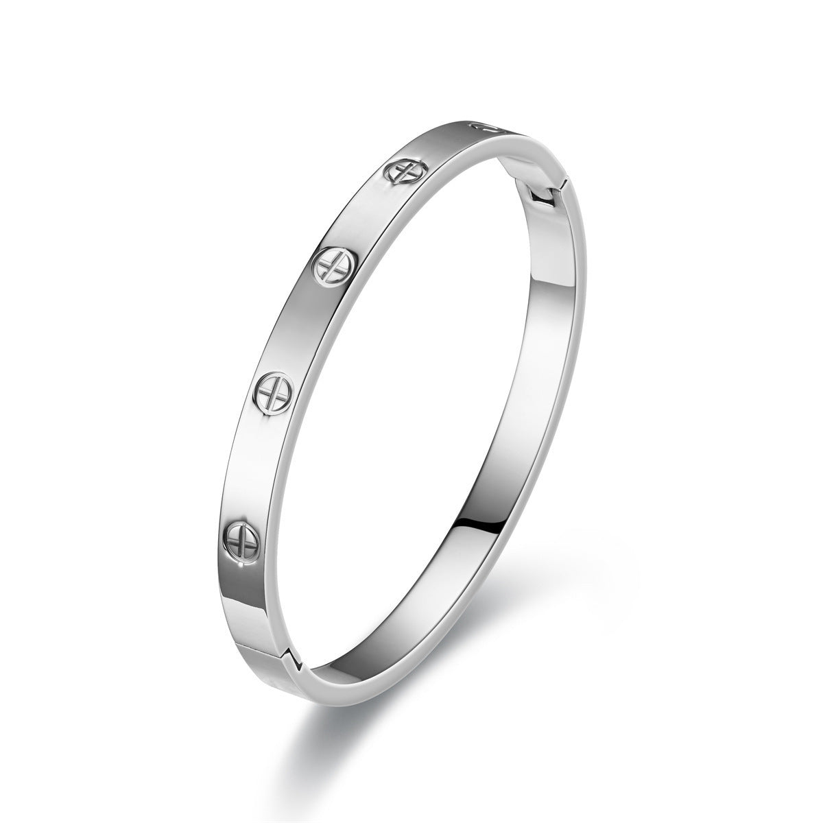 Cross Nail Armband – Edelstahl, Unisex