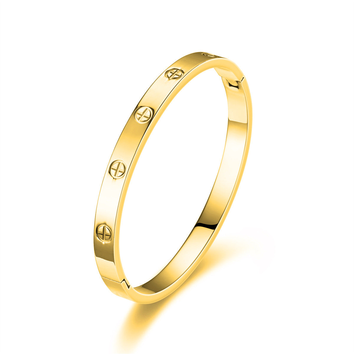 Cross Nail Armband – Edelstahl, Unisex