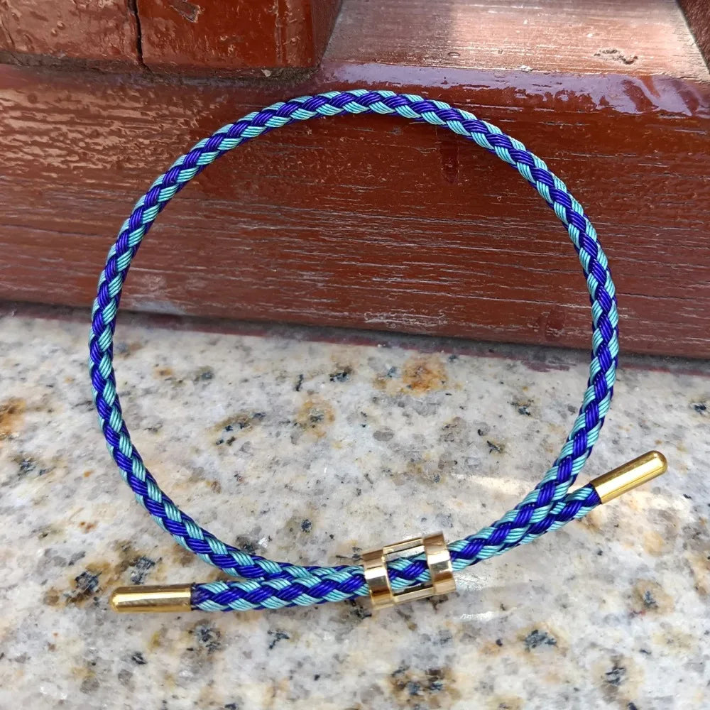 Colorful Rope Armband – Edelstahl, Unisex