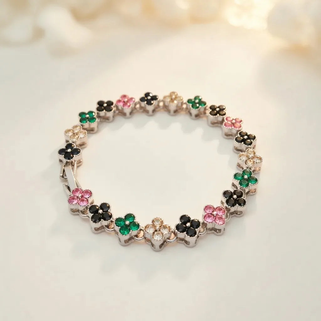 Lucky Clover Armband – Charm Armband aus Edelstahl